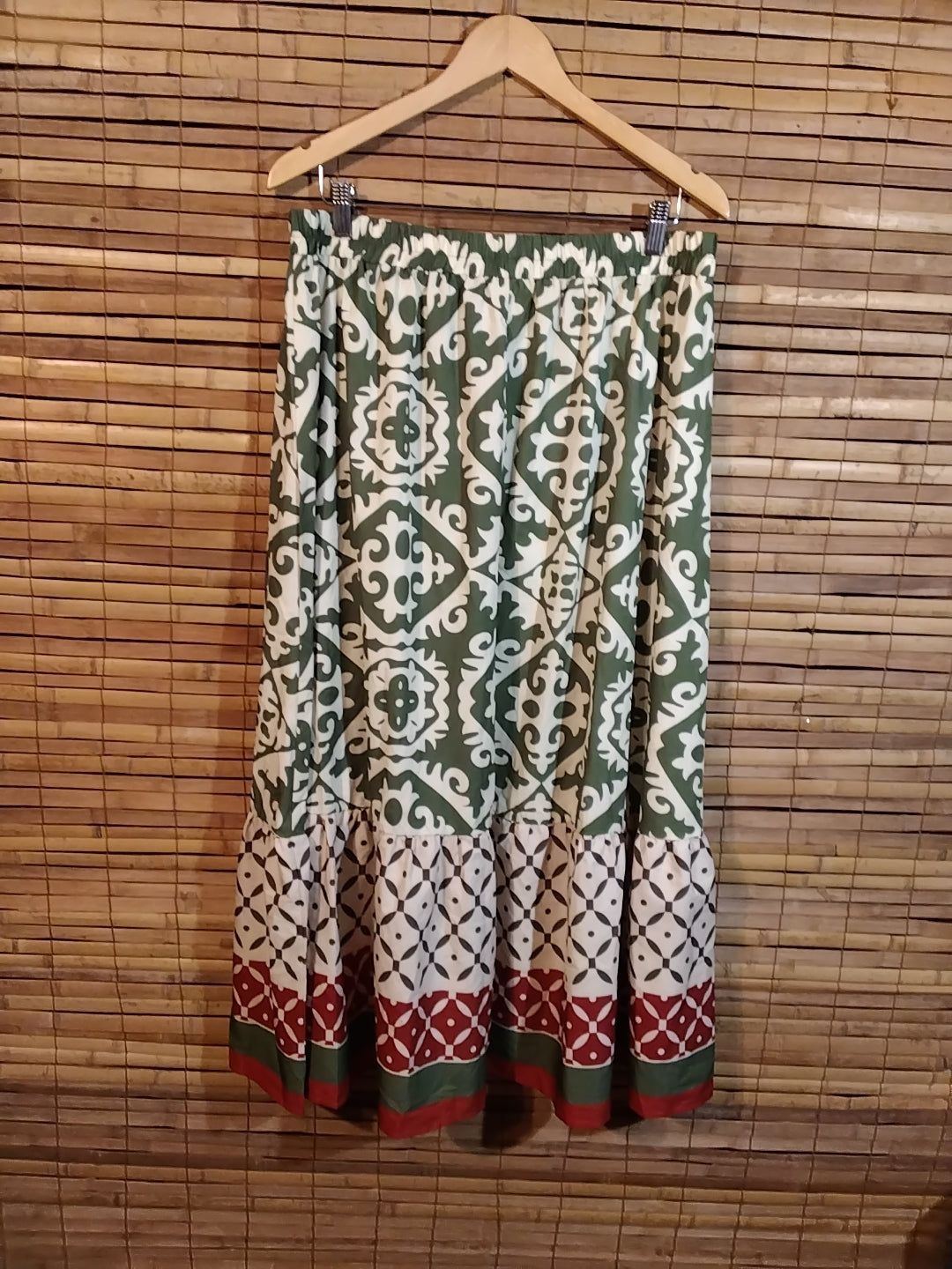 Festive boho skirt