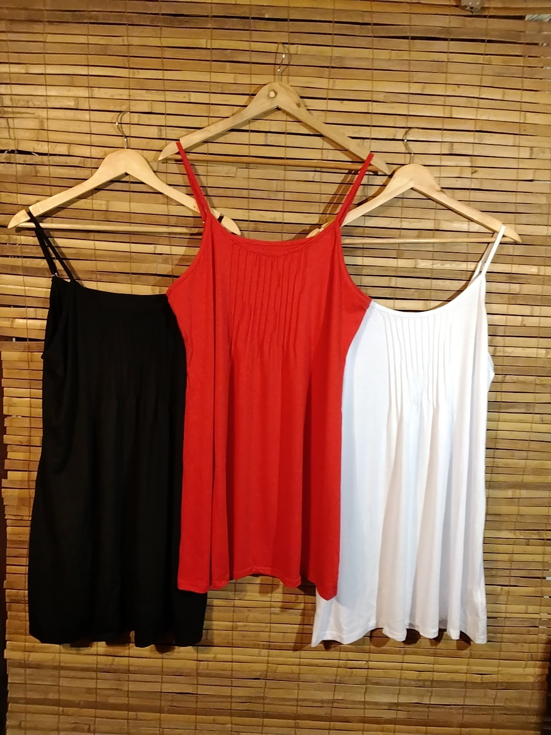 Pintuck T-shirt dress