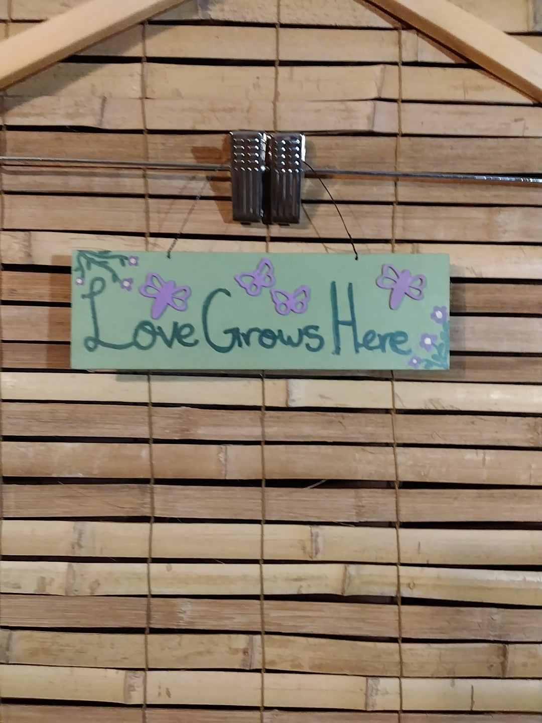 Love Grows Here Sign