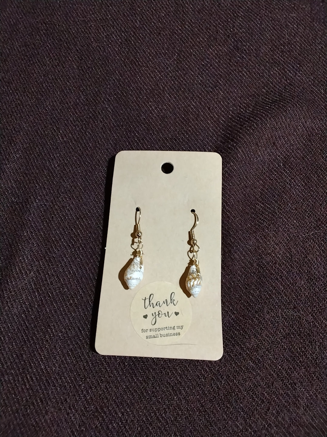 Shell earrings