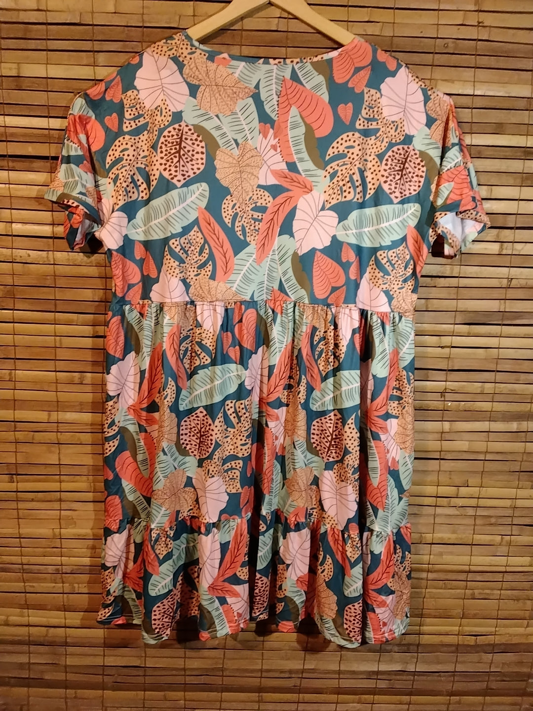 Montstera Leaf Dress