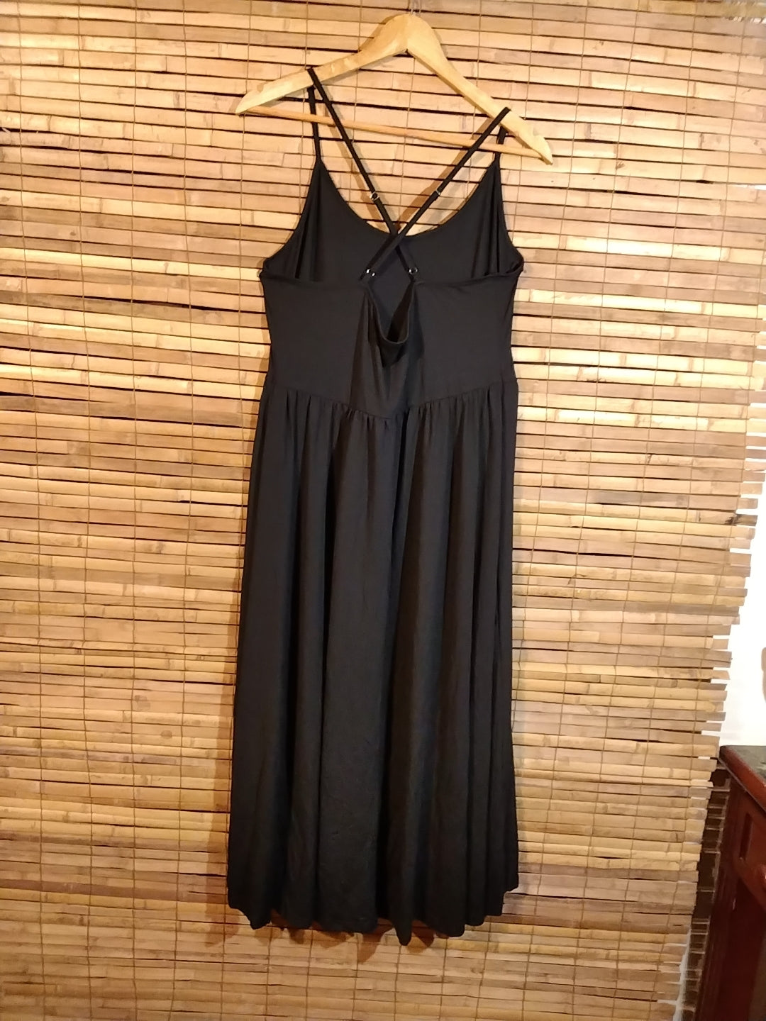 Cross back dress