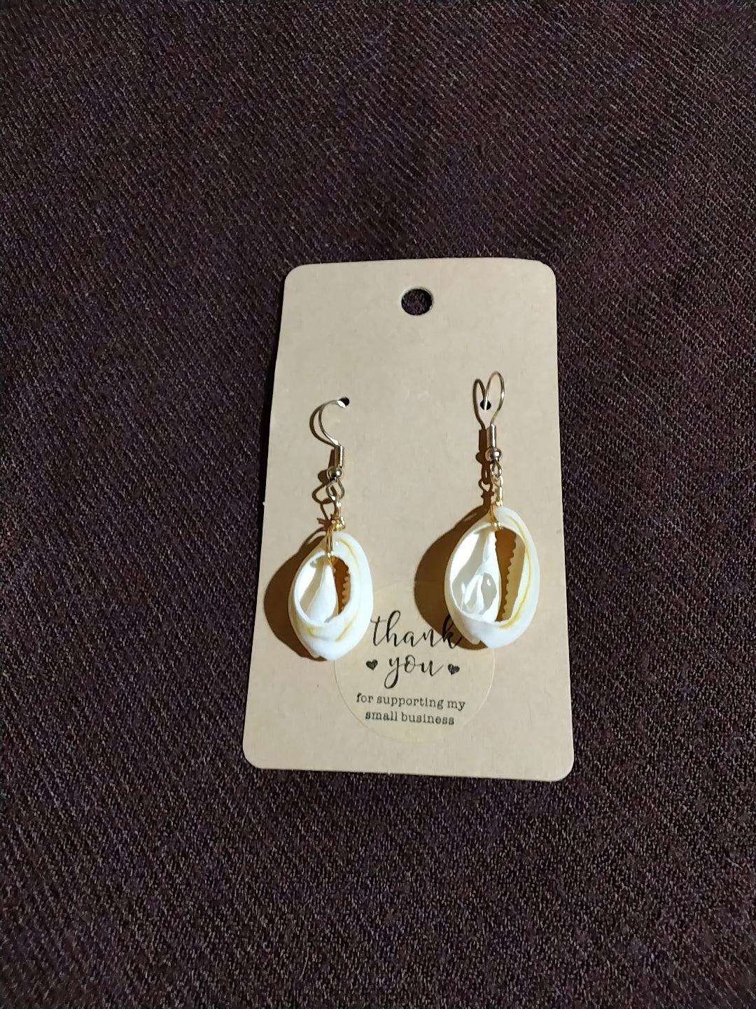Shell earrings