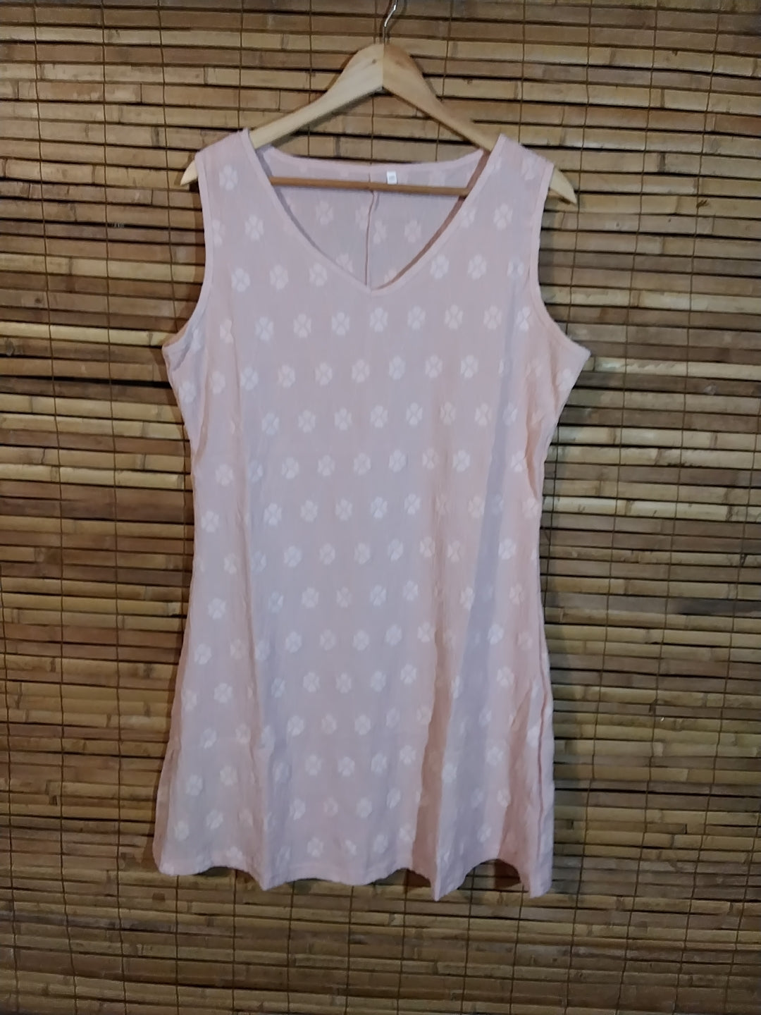 Embossed Flower Dress