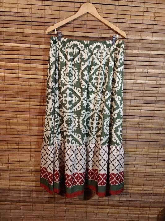 Festive boho skirt