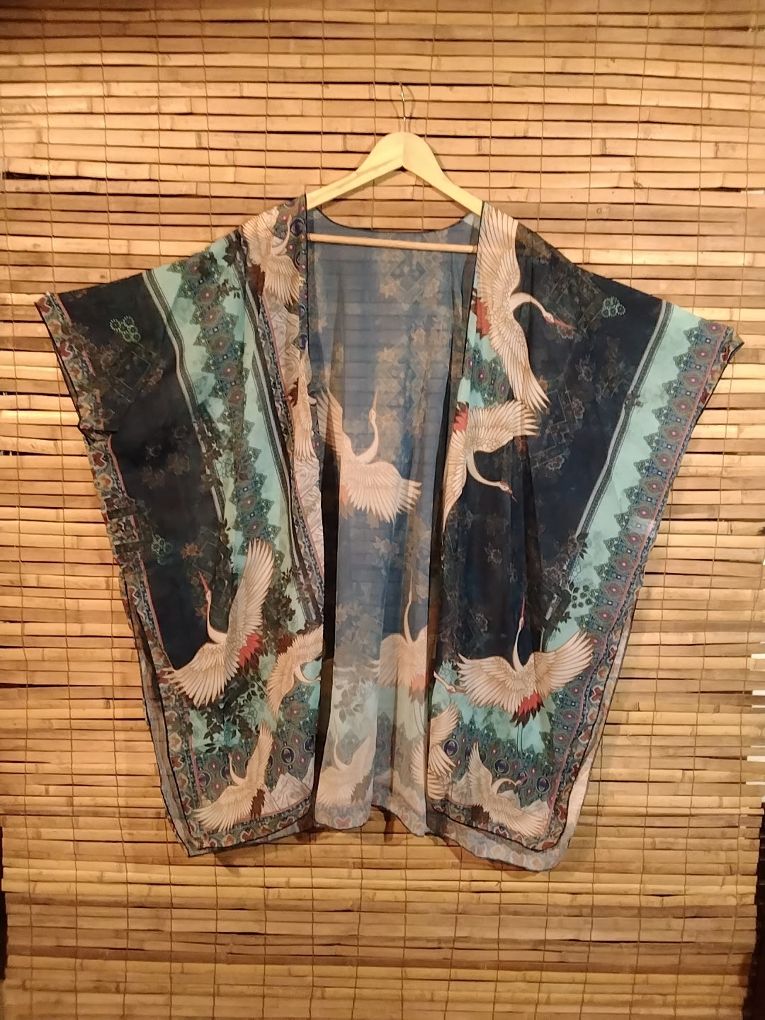 Crane Kimono
