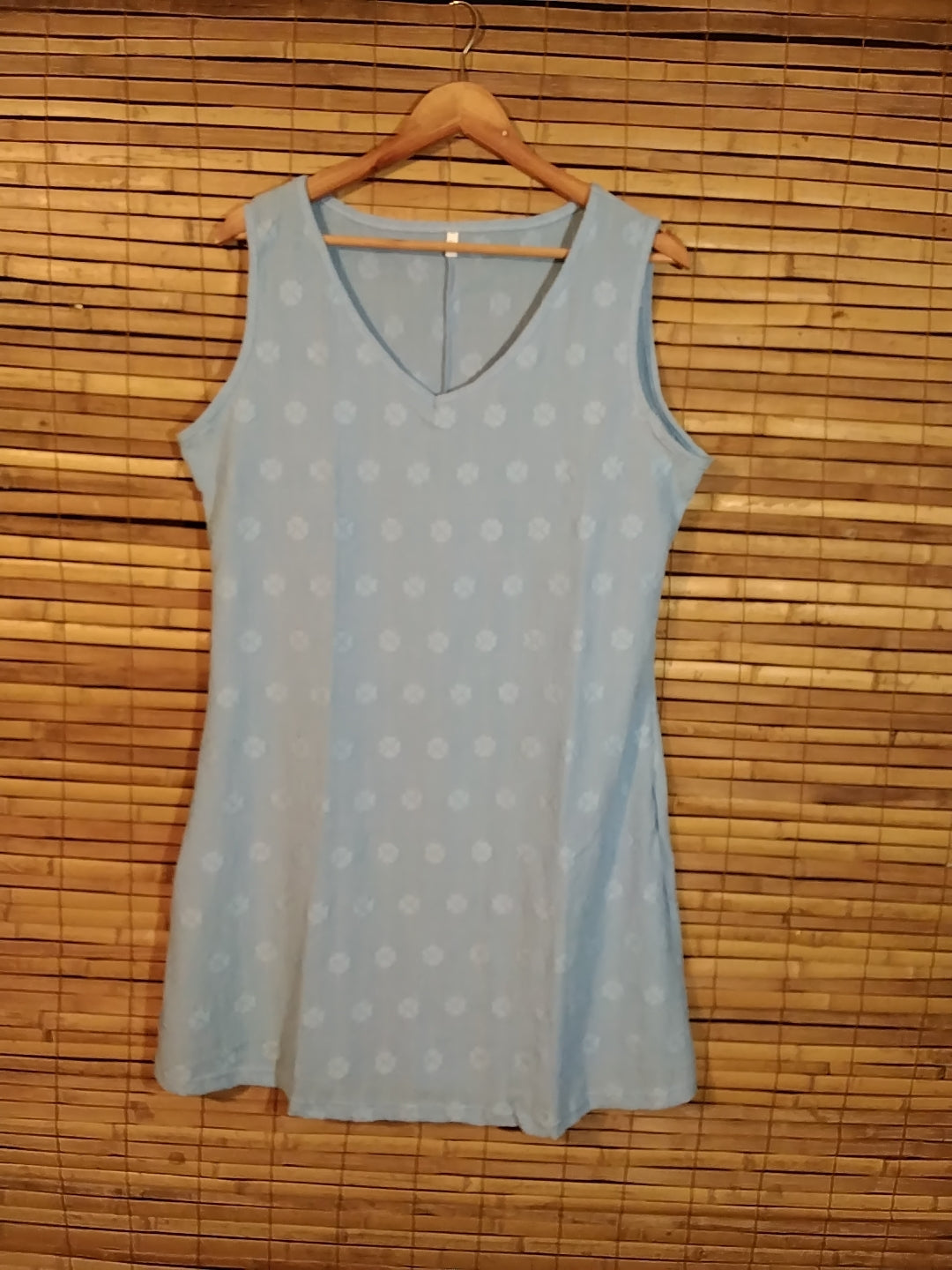 Embossed Flower Dress