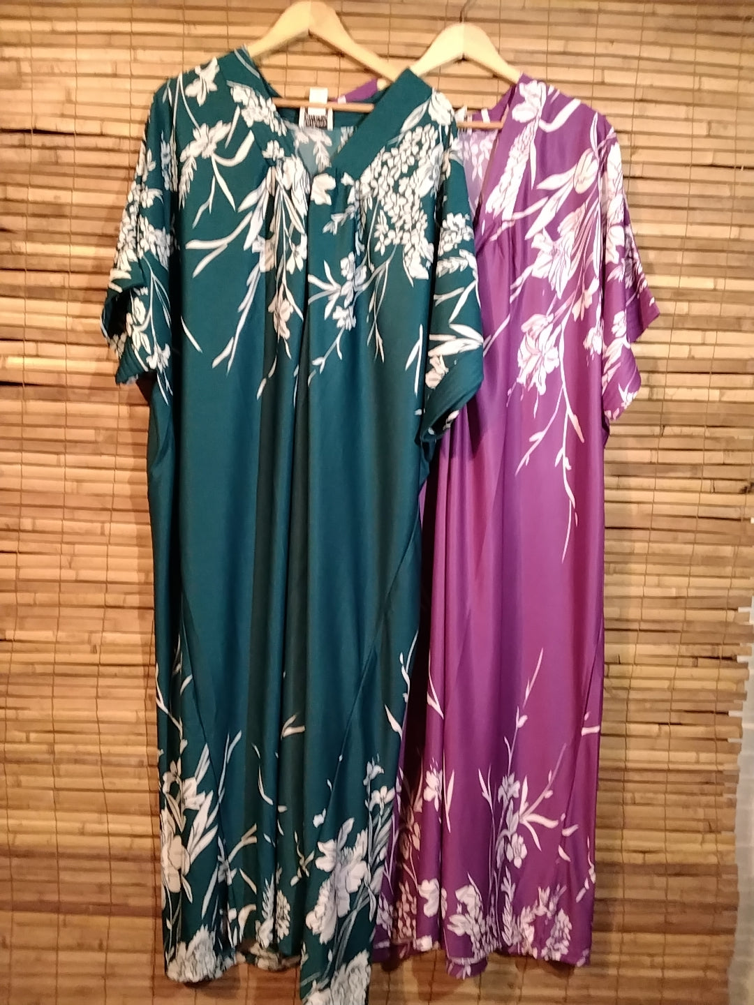 Floral Caftan with zipper