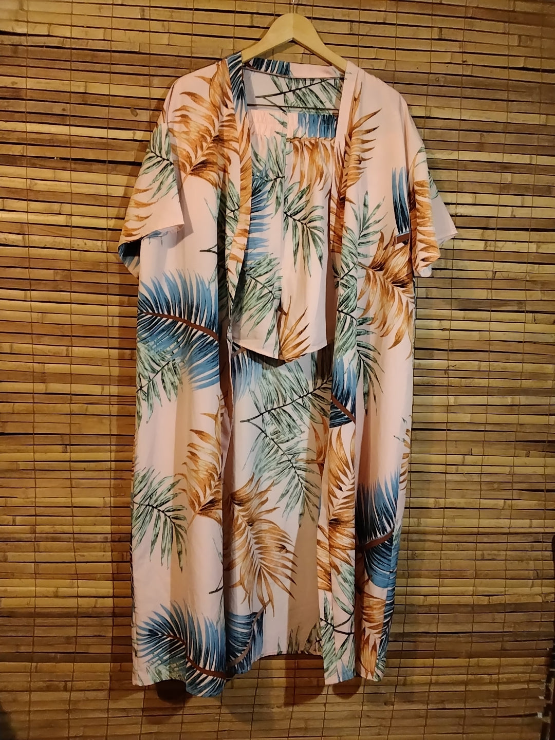 2 Piece Kimono and shorts set