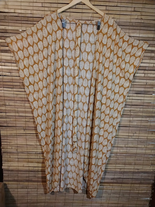 Long leaf kimono