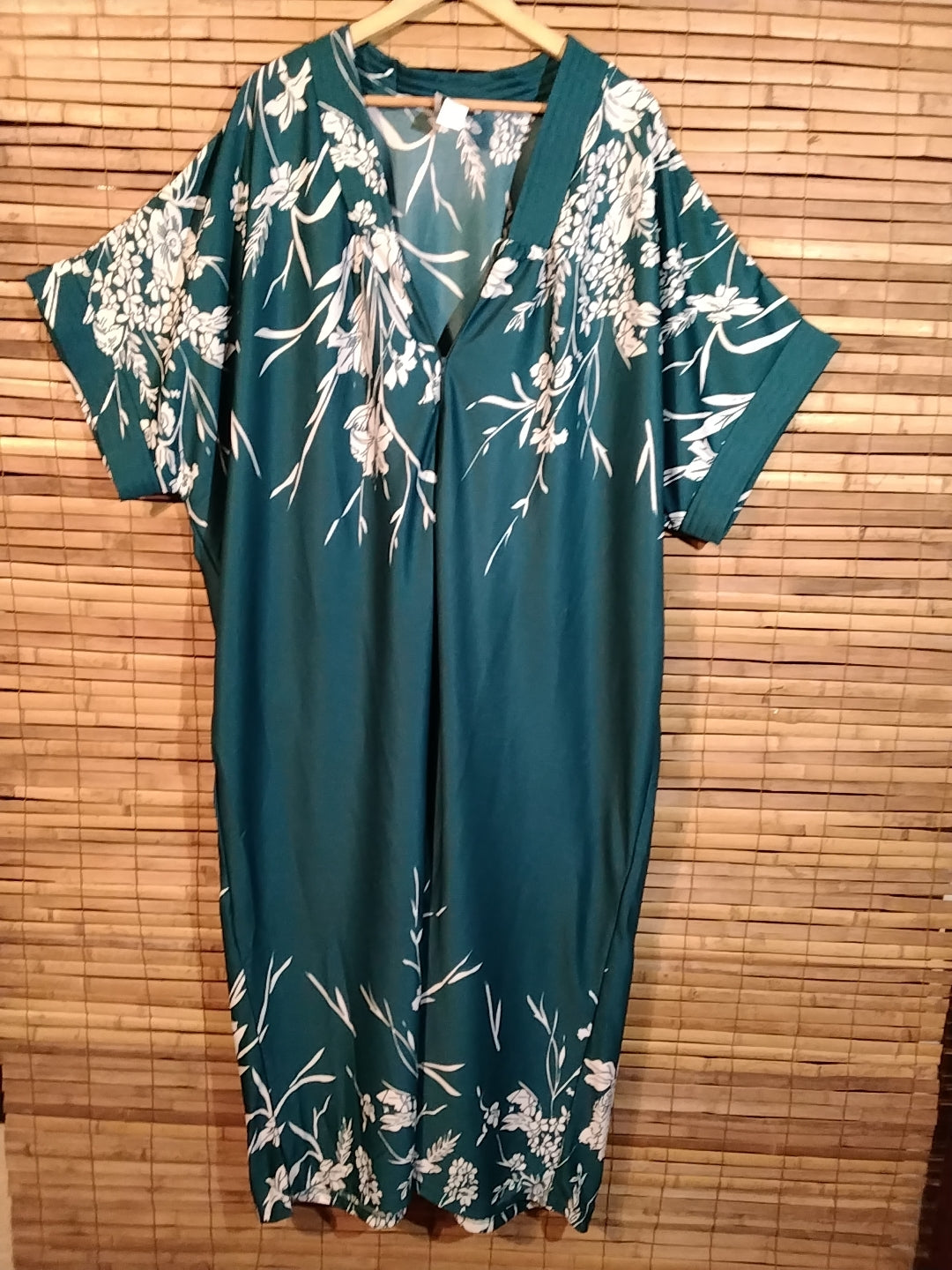 Floral Caftan with zipper