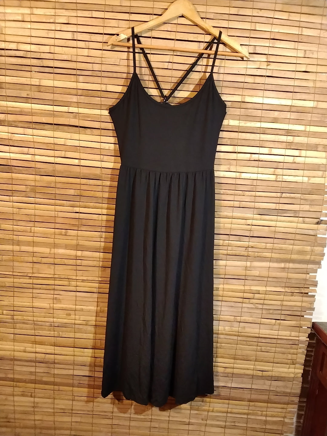 Cross back dress