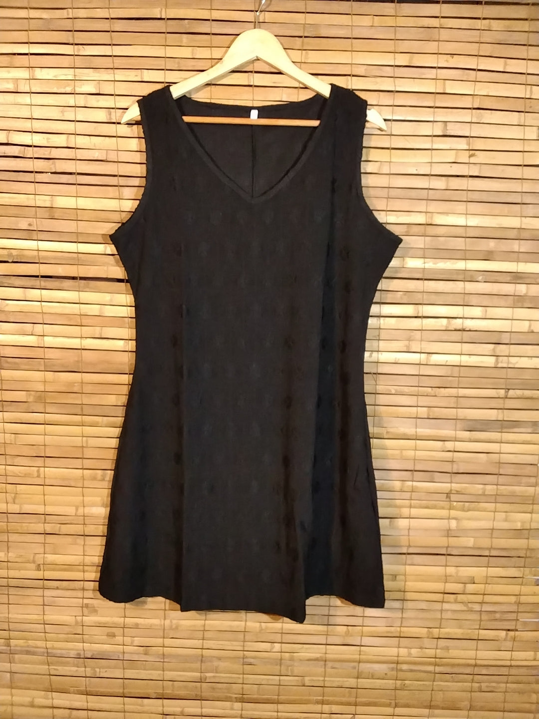 Embossed Flower Dress