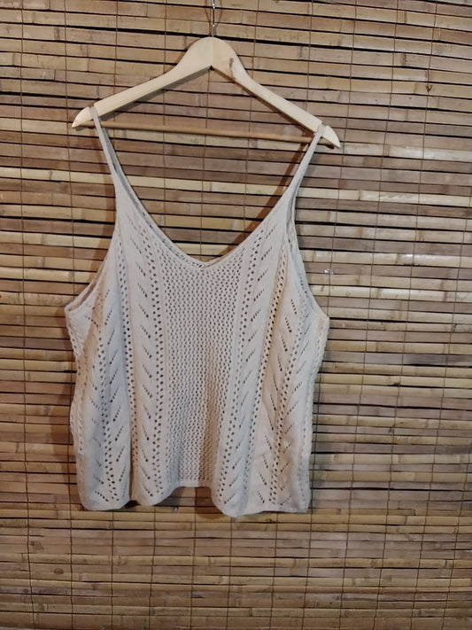 Knit tank top