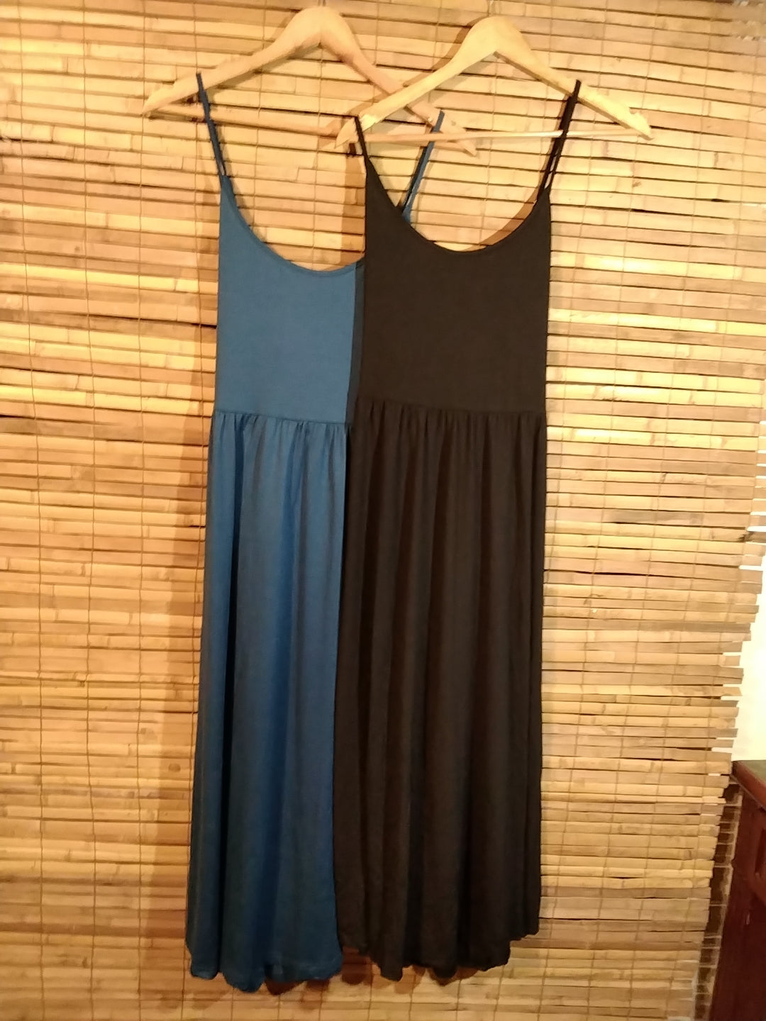 Cross back dress