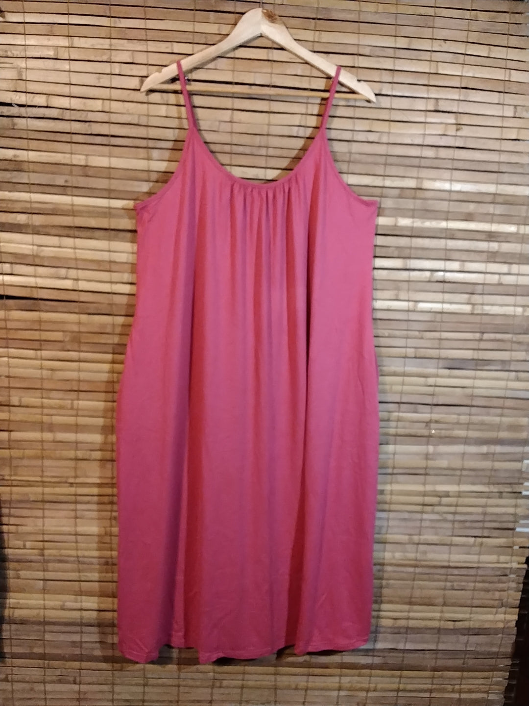 Scoop neck tank dress