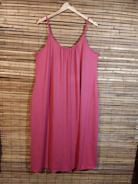 Scoop neck tank dress