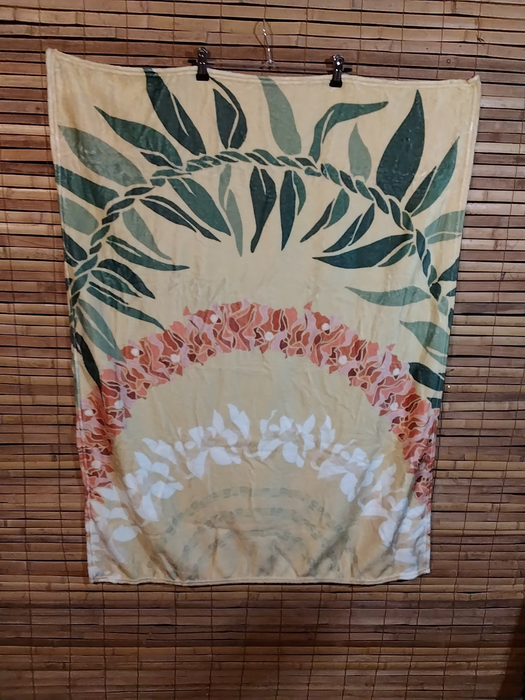 Hawaiian Style Fleece Throws