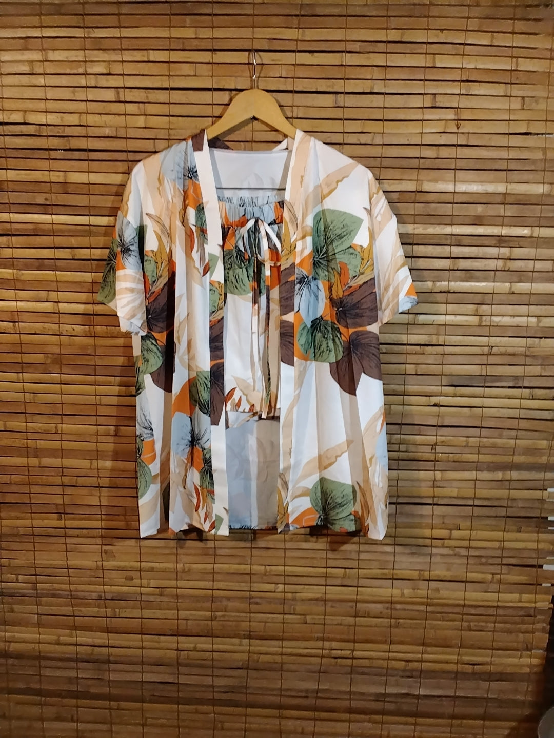 Kimono and shorts set