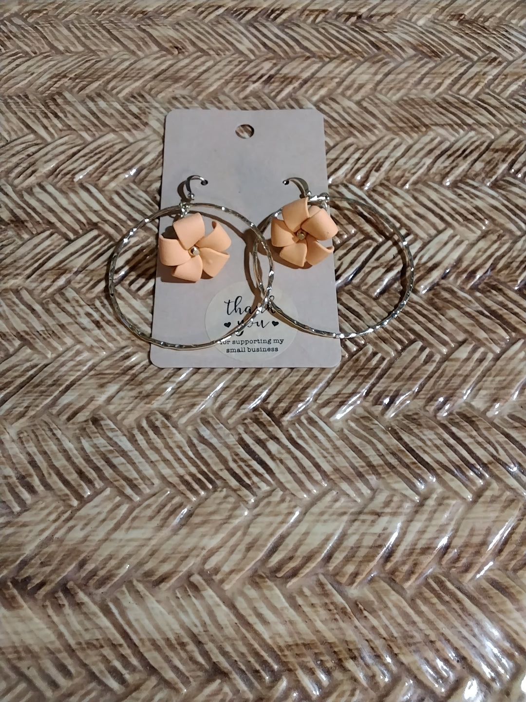Crown flower hoops